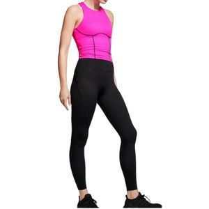 NWT - Victoria's Secret Sweat on Point Racer Tank size S Pink